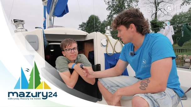 Szkoły żeglarstwa na Mazurach - Busola pod koniec dnia