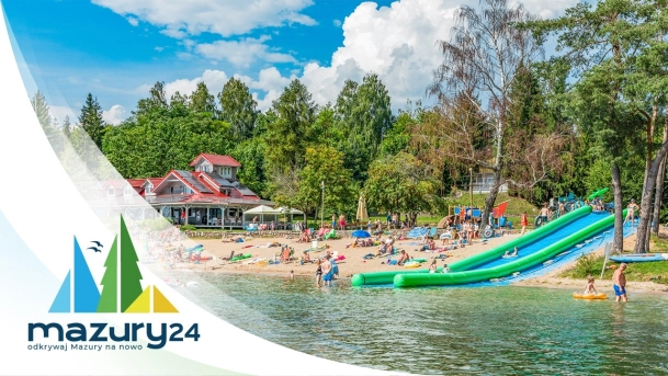 Port na pobyt z dziećmi - Piękny Brzeg Węgorzewo, jez. Święcajty