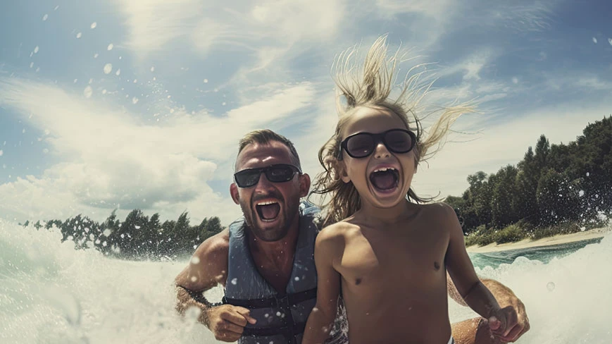 Wakacje 2024 w domkach na Mazurach- bez wyżywienia