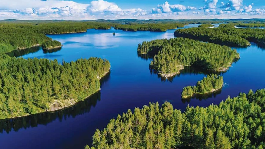 Mazury z wody i lądu