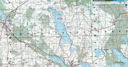 Działka z linią brzegową dużego jeziora na Mazurach - zdjęcie 12