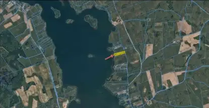 Działka z linią brzegową dużego jeziora na Mazurach - zdjęcie 13