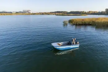 Łódź aluminiowa wędkarska / turystyczna, 385 cm, NOWA, FVAT - zdjęcie 6