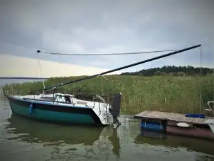 łódź żaglowa Sportina 682 ze spinakerem - zdjęcie 5