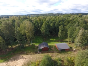 Urokliwa działka na Mazurach z domkiem letniskowym - zdjęcie 2