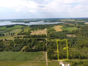 Działka wśród lasu z warunkami zabudowy na Mazurach - zdjęcie 6