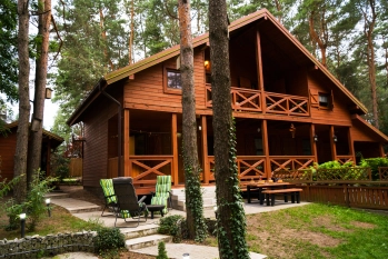 Domek nad jeziorem- łódka, bania, wyposażenie- wszystko w cenie - zdjęcie 3