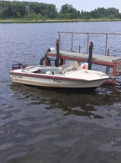 Sprzedam łódź z silnikiem 40kM + przyczepa - zdjęcie 3