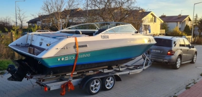 Lodz kabinowa Four Winns 205 CMC Cobra-mustang 5.0 V8 z przyczepa - zdjęcie 2
