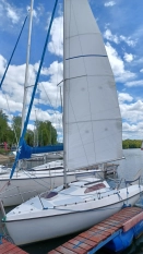 JACHT SPARK 5,5m +silnik+aku+przyczepa - zdjęcie 8