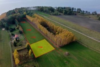 Działka rekreacyjna w Nowym Harszu nad jeziorem Dargin, z dostępem do brzegu - zdjęcie 7