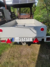 Sprzedam, łódz wiosłową wraz przyczepką. - zdjęcie 3