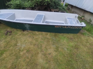 Sprzedam, łódz wiosłową wraz przyczepką. - zdjęcie 2