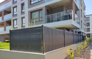 Nowoczesne osłony do paneli ogrodzeniowych 3D, 123 x 250 cm - zdjęcie 7