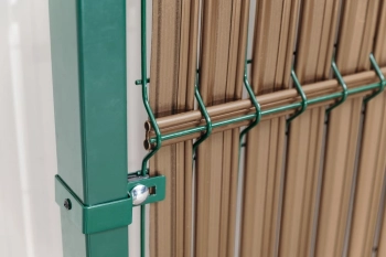 Nowoczesne osłony do paneli ogrodzeniowych 3D, 123 x 250 cm - zdjęcie 4