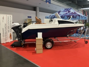 Sprzedam łódź kabinową ,motorowa "Delfin 435" - zdjęcie 3