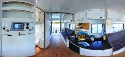 Houseboat. Pływający Domek. Cube Mini Max - zdjęcie 5