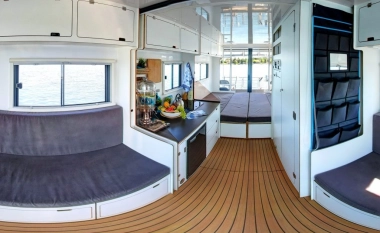 Houseboat. Pływający Domek. Cube Mini Max - zdjęcie 4