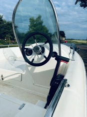 Motorówka Johnson 60KM + przyczepa Neptun Navy  - zdjęcie 2