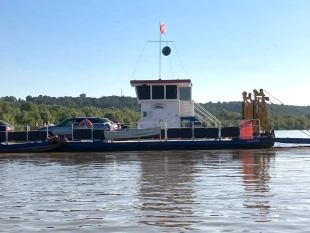 Prom linowy, międzybrzegowy - zdjęcie 2