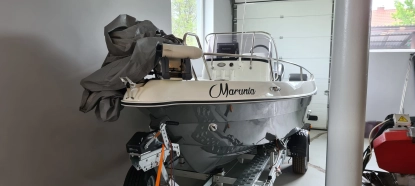 Łódź rekreacyjno wędkarska CONGER 530 kat C 2020, przyczepa brenderup - zdjęcie 3