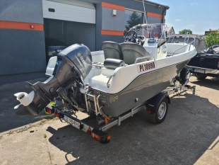 Łódź rekreacyjno wędkarska CONGER 530 kat C 2020, przyczepa brenderup - zdjęcie 1