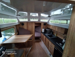 Calipso 750 houseboat zarejestrowany certyfikat bogate wyposażenie - zdjęcie 8