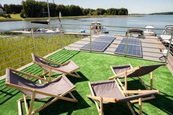 Domek na wodzie, houseboat 6-os., pływający dom - zdjęcie 20