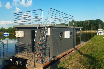 Domek na wodzie, houseboat 6-os., pływający dom - zdjęcie 18