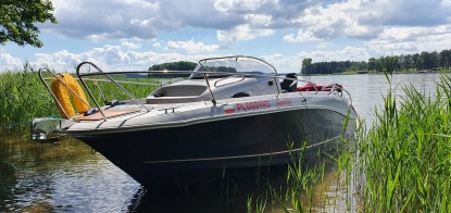 Łódź mazury 670 z Silnikiem Evinrude 200 Stan BDB - zdjęcie 7