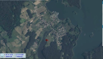 Działka z linią brzegową jeziora Wygryny w Wygrynach - zdjęcie 1