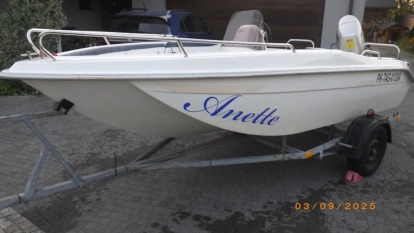 Motorówka Texas 430 + Honda 50 KM + przyczepa - zdjęcie 9