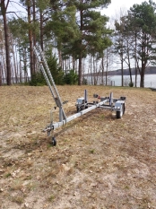 Sprzedam przyczepę podłodziową Niewiadów  N 300 - zdjęcie 6