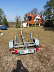 Sprzedam przyczepę podłodziową Niewiadów  N 300 - zdjęcie 1