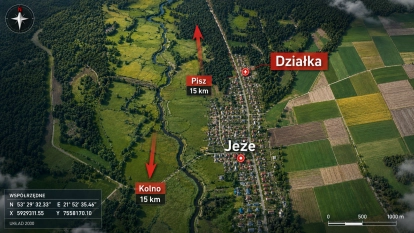 Działka budowlana 500 m od rzeki Pisy, na skraju puszczy - zdjęcie 10