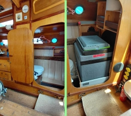Sprzedam jacht żaglowy Mak 707 z nadbudówką - zdjęcie 6