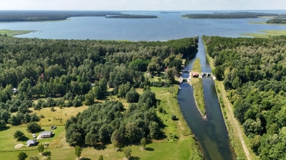 Karwik, 2 działki o pow 2500 m2 blisko kanału Jeglinskiego  - zdjęcie 8