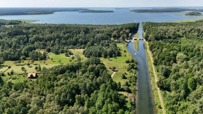 Karwik, 2 działki o pow 2500 m2 blisko kanału Jeglinskiego  - zdjęcie 6