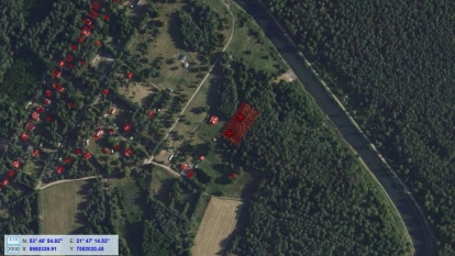 Karwik, 2 działki o pow 2500 m2 blisko kanału Jeglinskiego  - zdjęcie 1