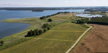 DZIAŁKA Z LINIĄ BRZEGOWĄ STERŁAWKI MAŁE - zdjęcie 1