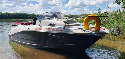 Mazury 670 z Silnikiem Evinrude 200 H.O Jacht Motorówka łódź - zdjęcie 2
