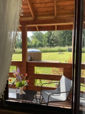 Domek z jacuzzi na działce budowlanej - Radzieje - zdjęcie 15