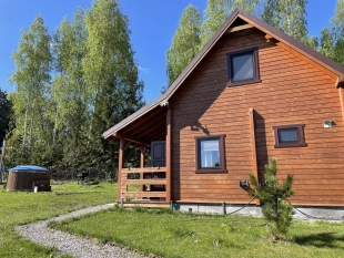 Domek z jacuzzi na działce budowlanej - Radzieje - zdjęcie 12