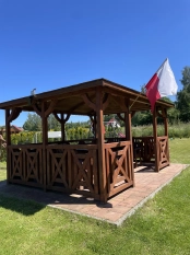 Domek z jacuzzi na działce budowlanej - Radzieje - zdjęcie 3