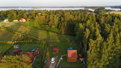 Domek z jacuzzi na działce budowlanej - Radzieje - zdjęcie 1