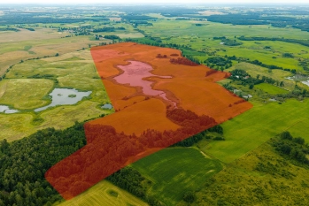 Na sprzedaż ponad 50 ha ziemi z warunkami zabudowy i 9 hektarowym stawem pośrodku  - zdjęcie 5