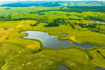 Na sprzedaż ponad 50 ha ziemi z warunkami zabudowy i 9 hektarowym stawem pośrodku  - zdjęcie 3