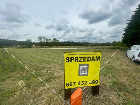 6km do J. Roś-Zabielne działka 3700 m²-warunki zabudowy dom jednorodzinny całoroczny