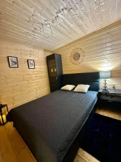 Szczechy Małe, 2 domki z jacuzzi i udziałem w plaży nad jeziorem Roś - zdjęcie 6