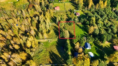 Działka rekreacyjna 1000 m2 nad jeziorem Roś  - zdjęcie 10
